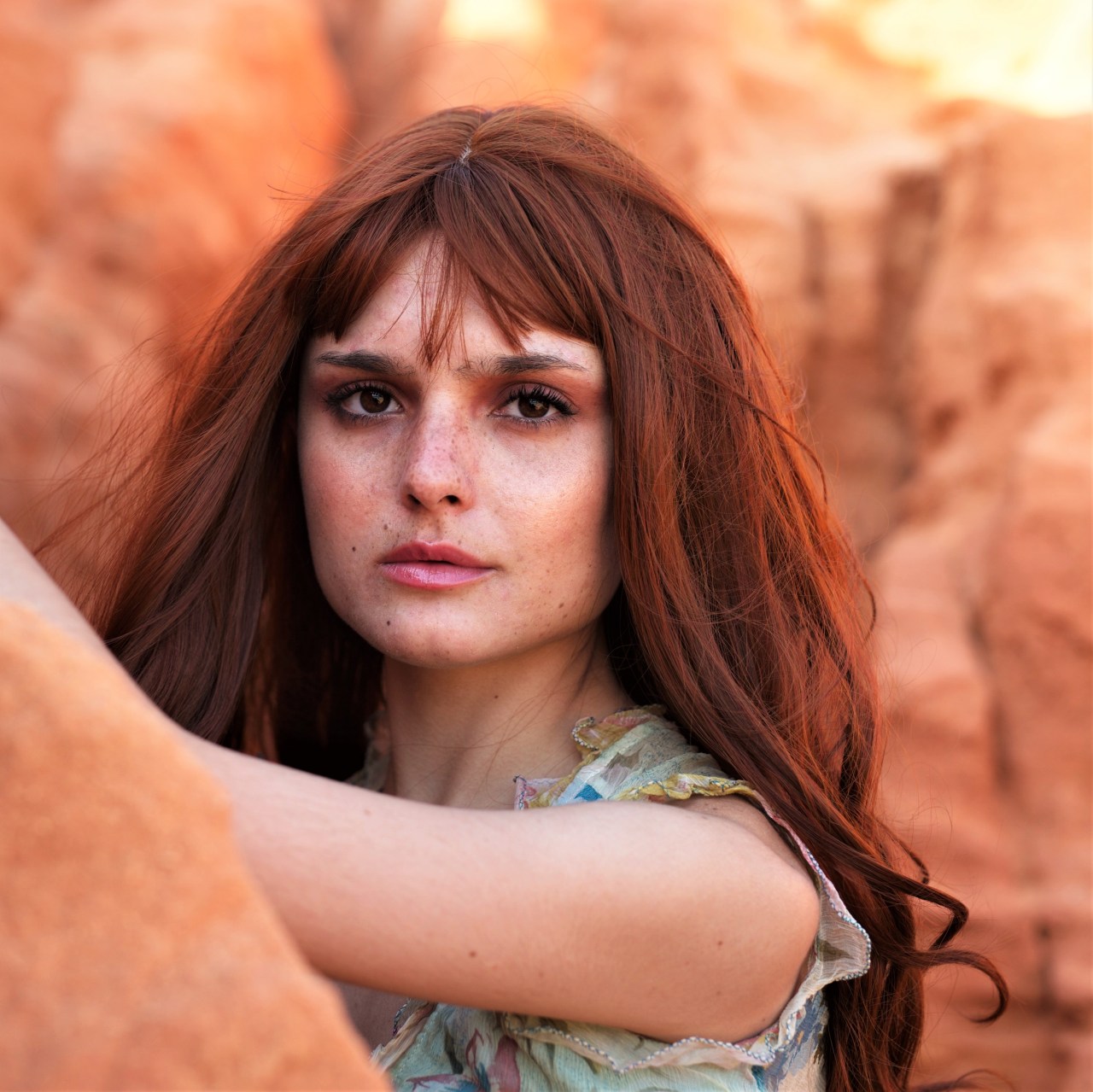 Catarina Correia Naked On Red Rocks