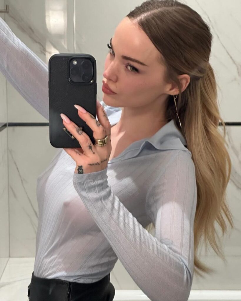 Dove Cameron’s Nipples Could Cut Glass!