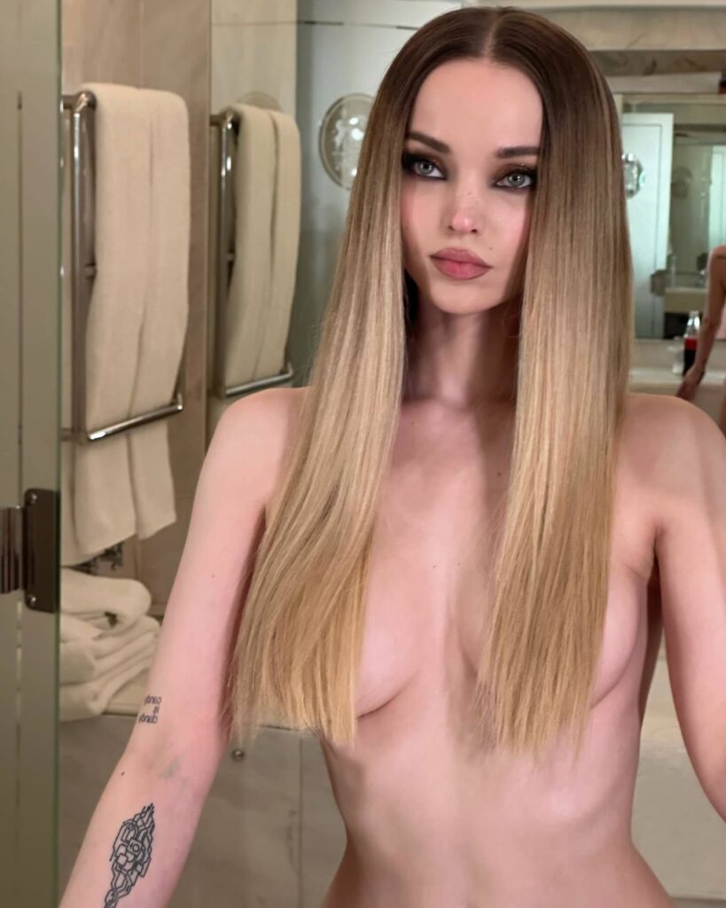 Dove Cameron’s Topless Selfie!