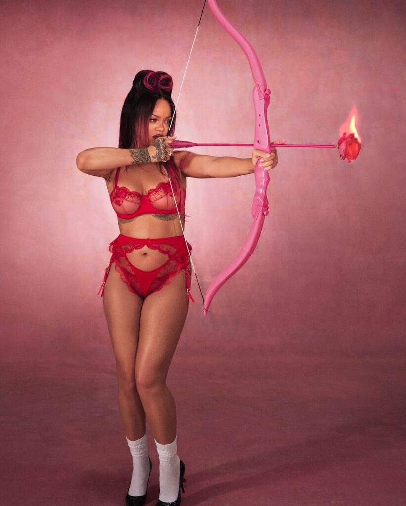 Cupid Rihanna is Ready for Valentine’s Day!